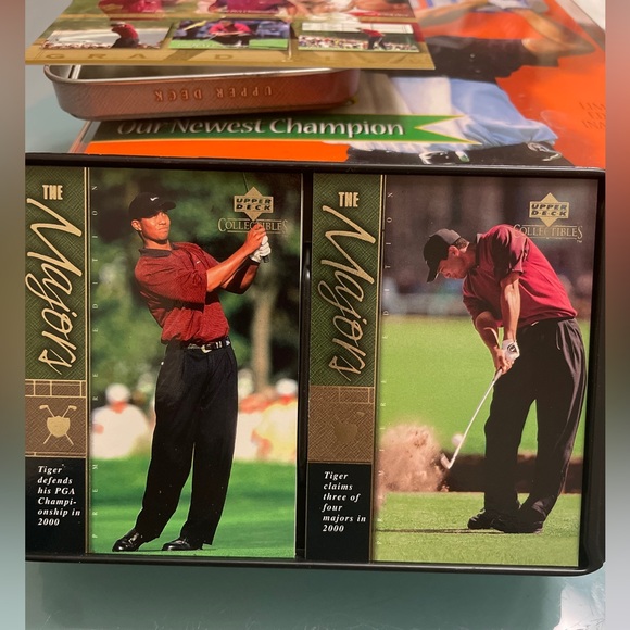 Wheaties TIGER WOODS Cereal Box And Mini Box Limited Edition 24K Gold Signature - Picture 14 of 16
